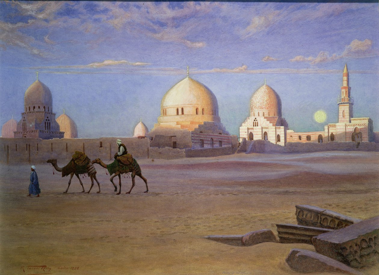 Tombs of the Khalifs, Cairo by Robert George Talbot Kelly