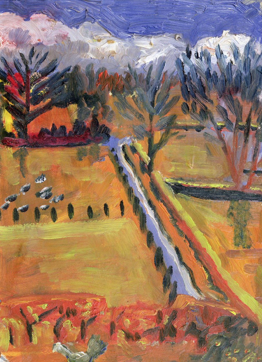 Blue Road, Hereford by Robert Hobhouse