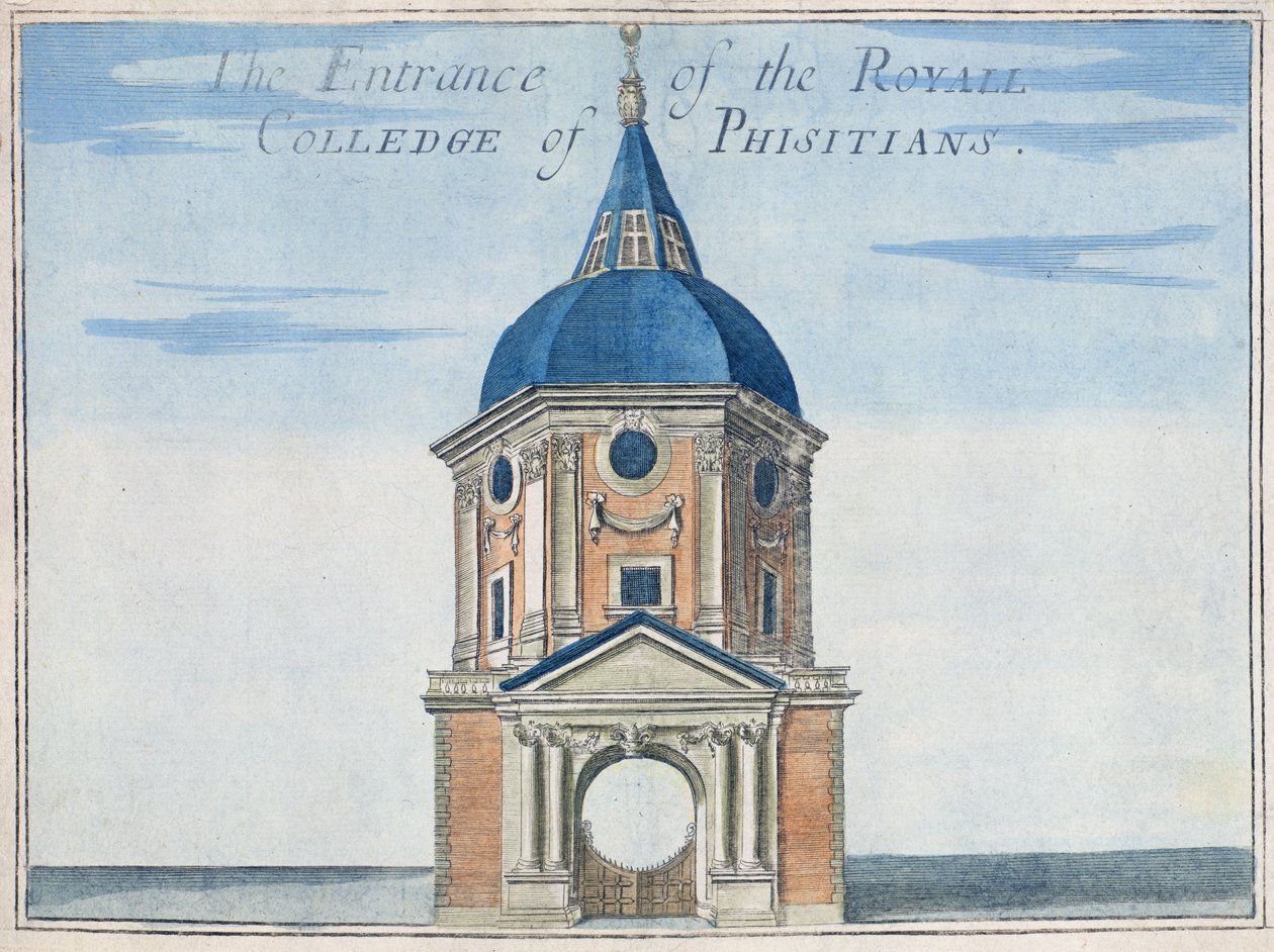 The Entrance to the Royal College of Physicians, from 