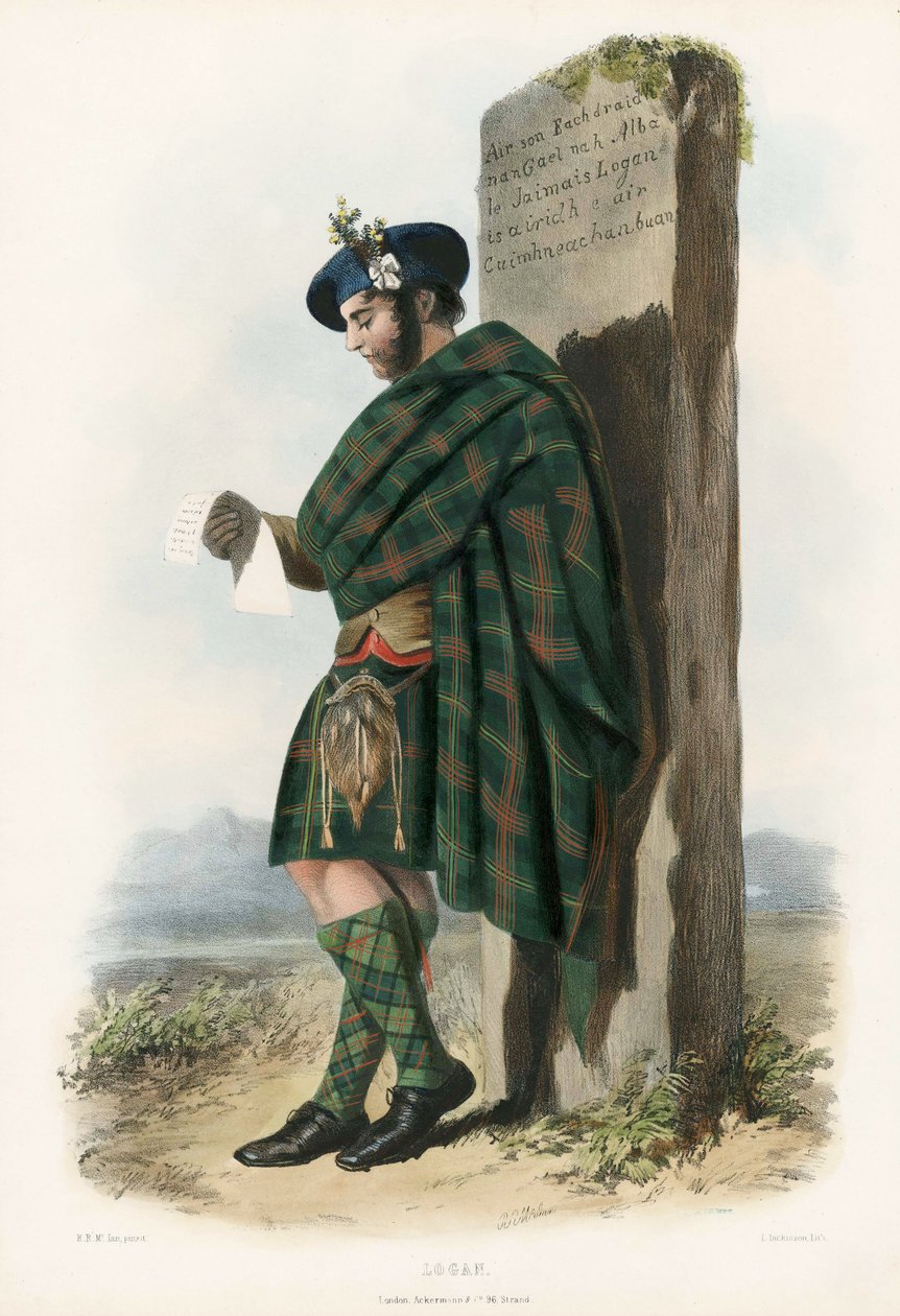 Logan, from The Clans of the Scottish Highlands by Robert Ronald McIan