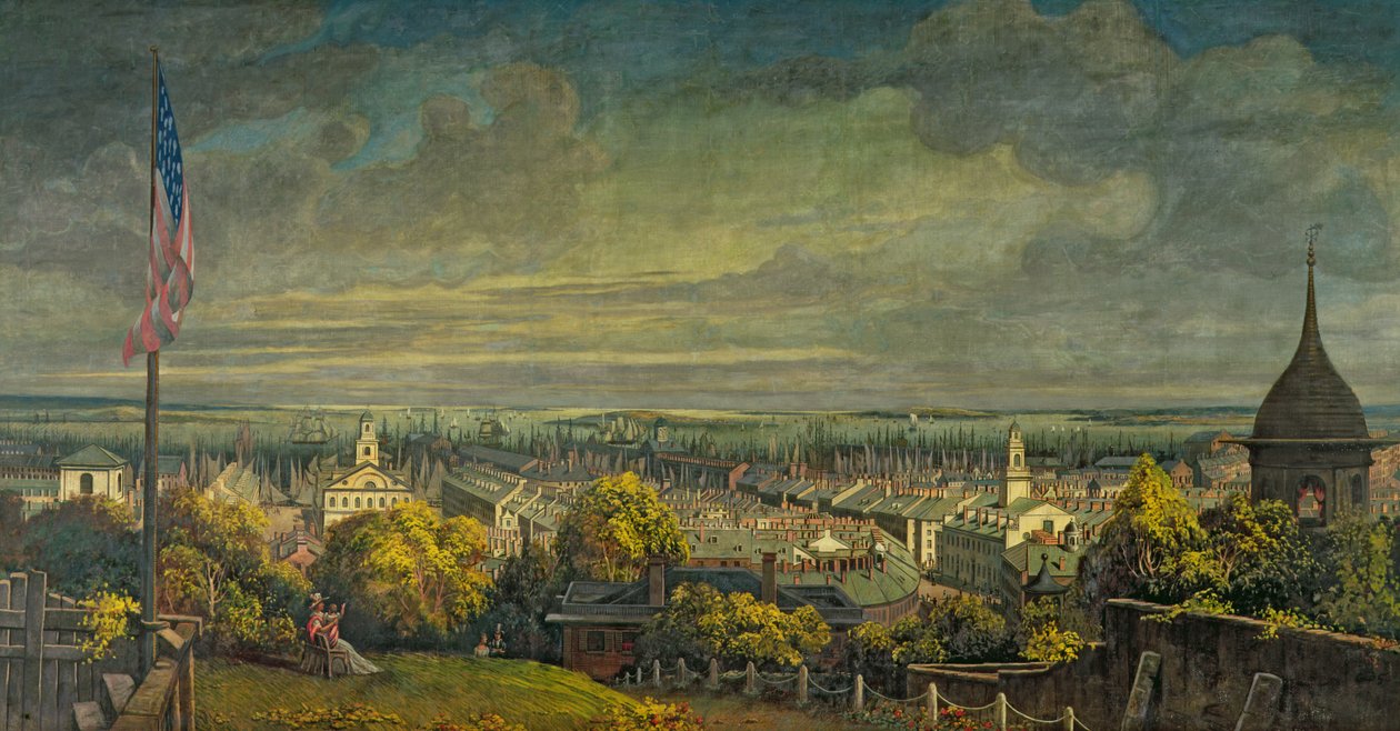 Boston Harbor from Mr. Greene