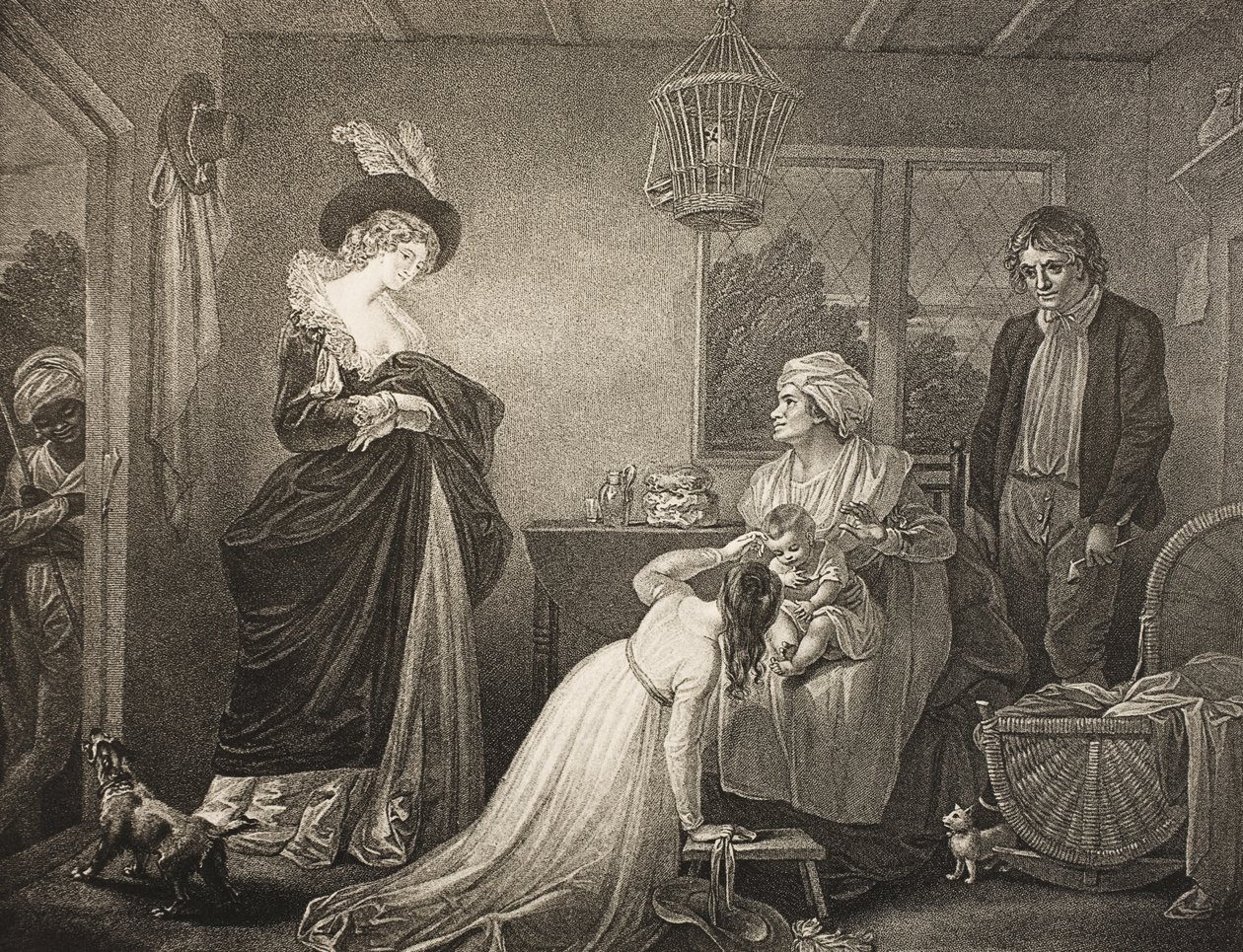 The Seven Ages of Man, First Age, Act II, Scene VII, from 