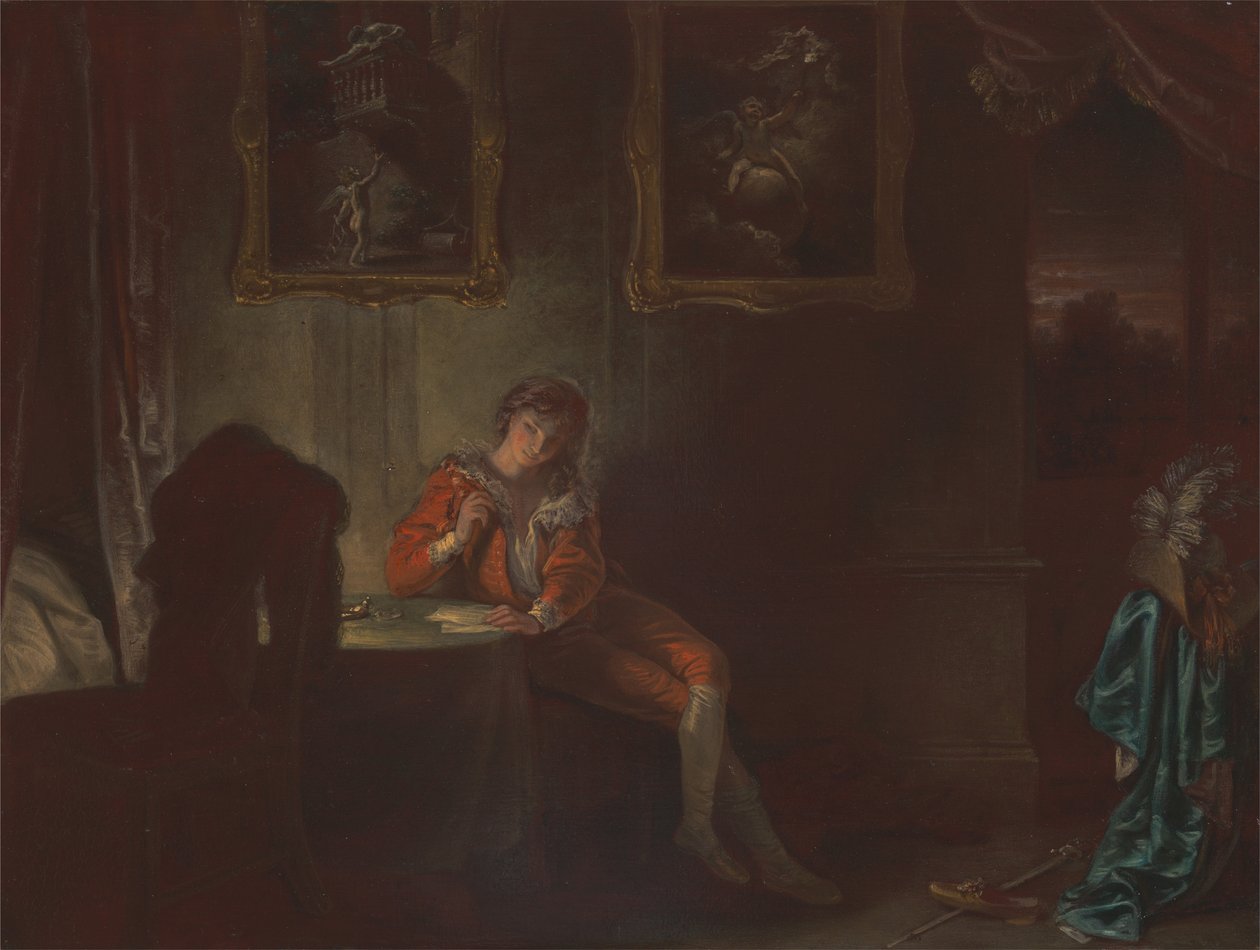 The Seven Ages of Man: The Lover, As You Like It, II, vii by Robert Smirke