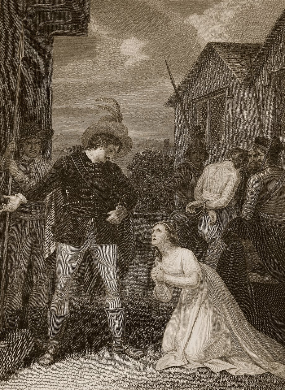 The Treachery of Colonel Kirke, 1685, engraved by A. Smith, illustration from David Hume