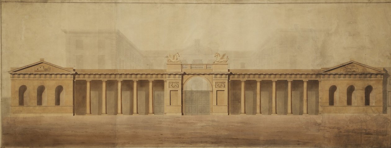 The Old Admiralty Screen by Robert Adam