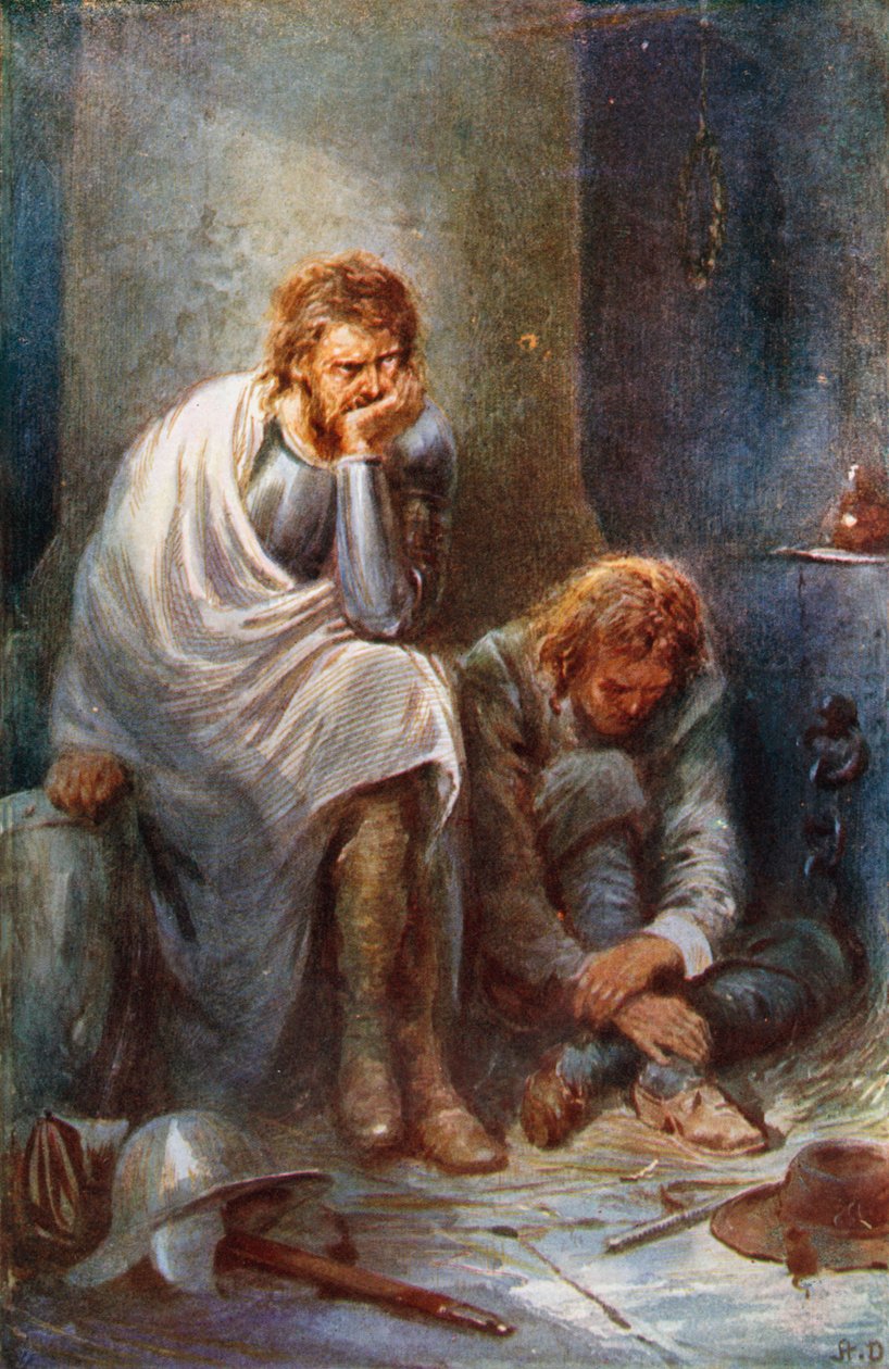 The Pilgrims in Doubting Castle by Robert Ambrose (after) Dudley