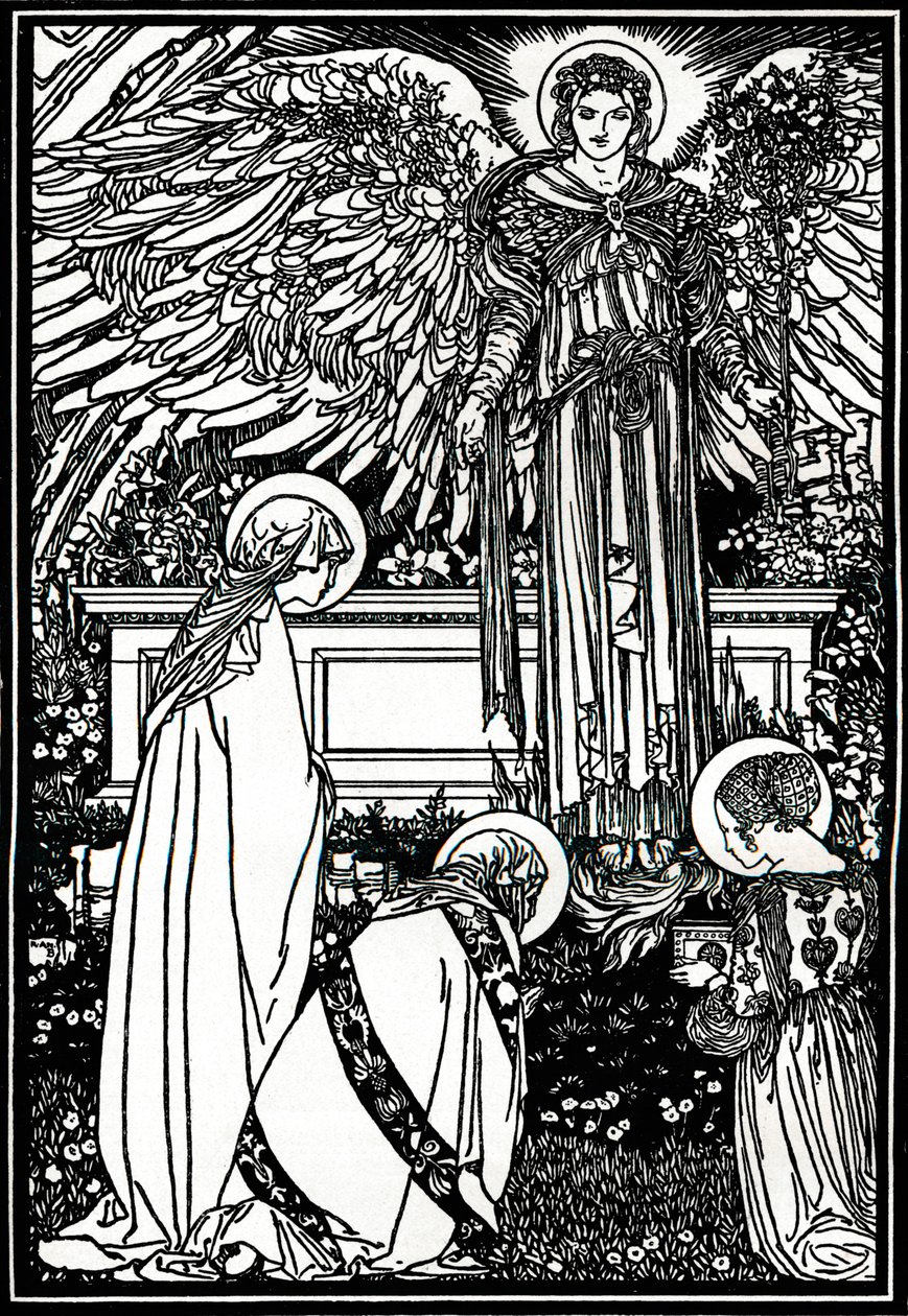 Illustration for The Altar Book by Robert Anning Bell