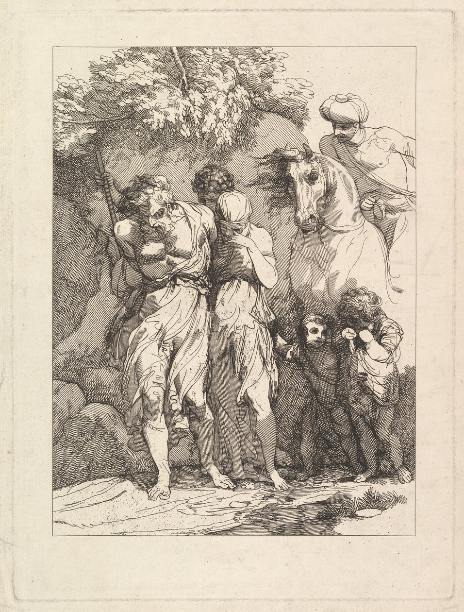 A Captive Family, ca. 1783 by Robert Blyth