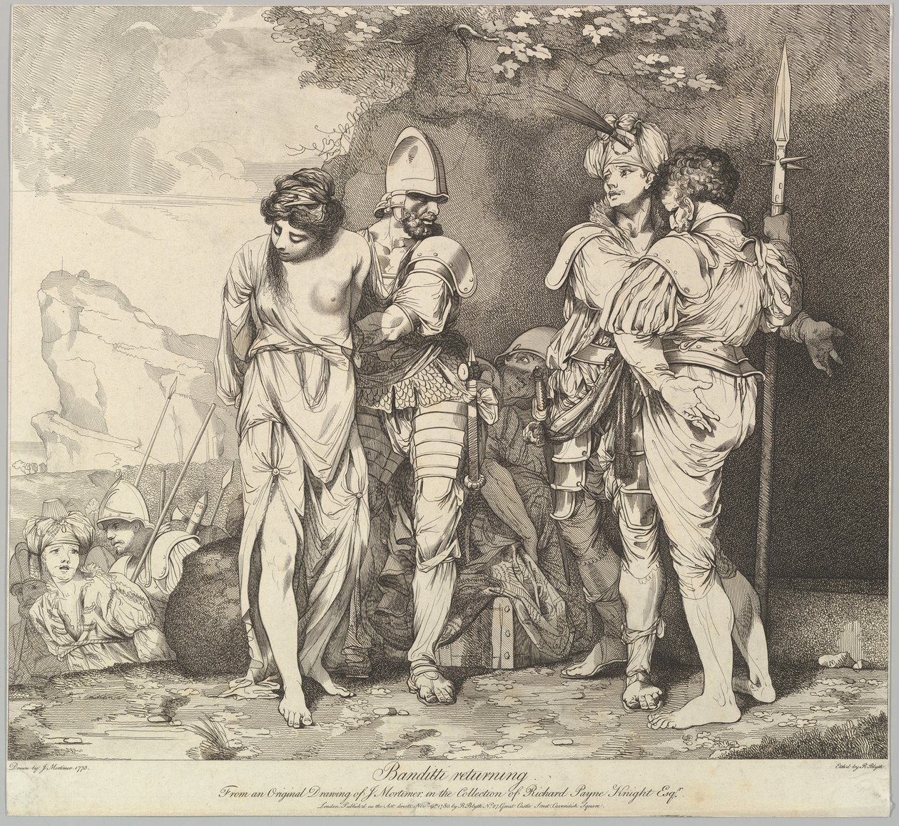 Banditti Returning by Robert Blyth