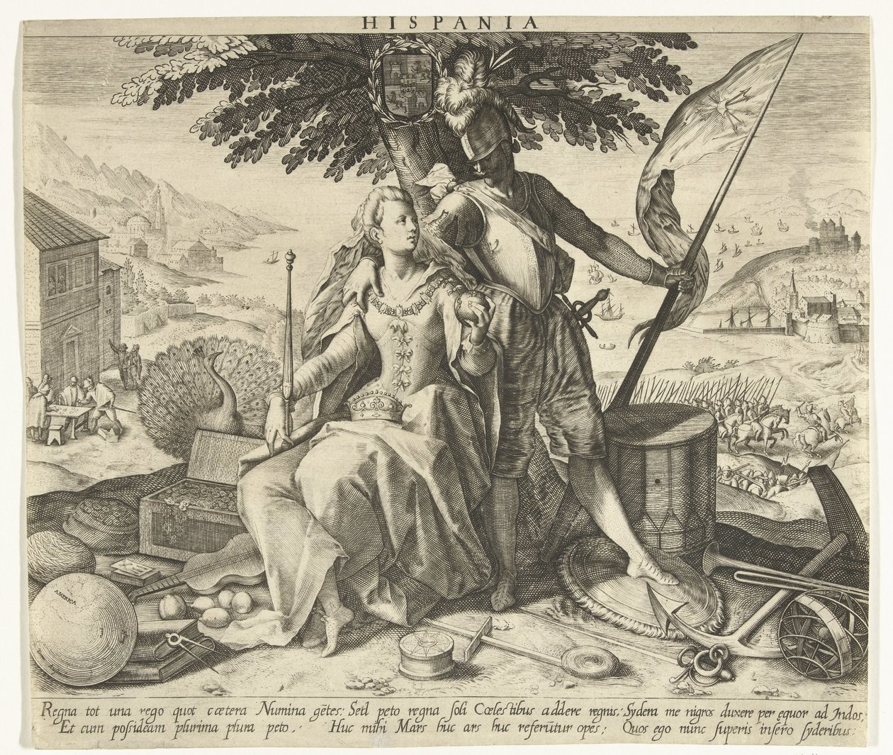 Spain (Allegories of European Countries) by Robert Bossart