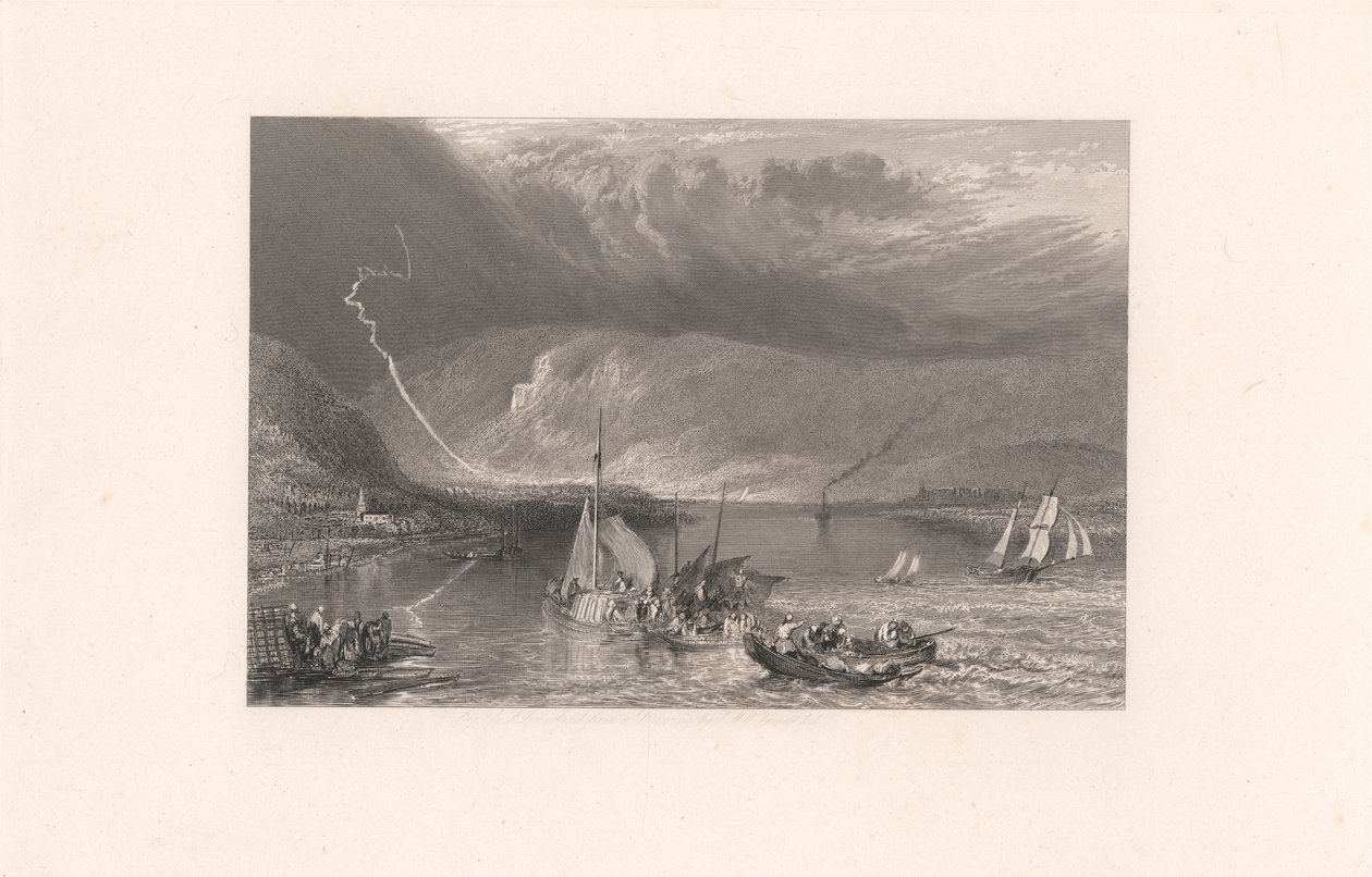 La Chaise de Gargantua near Duclair by Robert Brandard