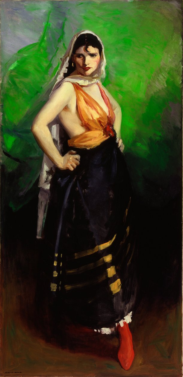 Betalo Rubino, Dramatic Dancer by Robert Cozad Henri