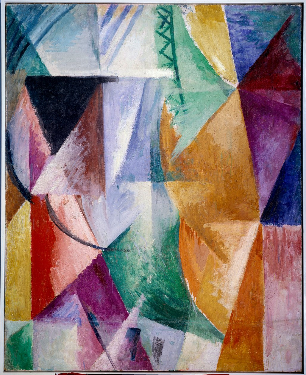 A Window or Design for Three Windows by Robert Delaunay