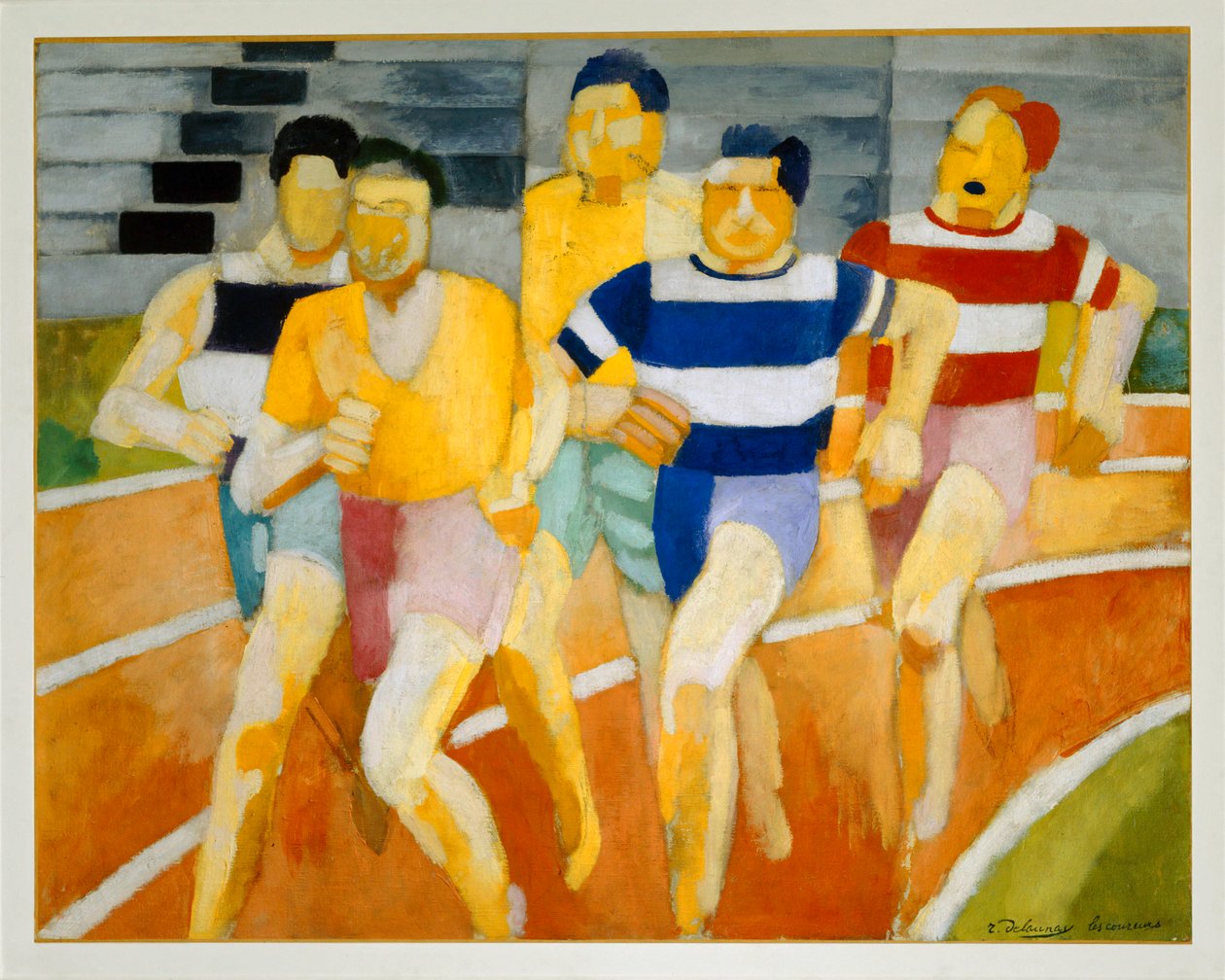 The Runners by Robert Delaunay