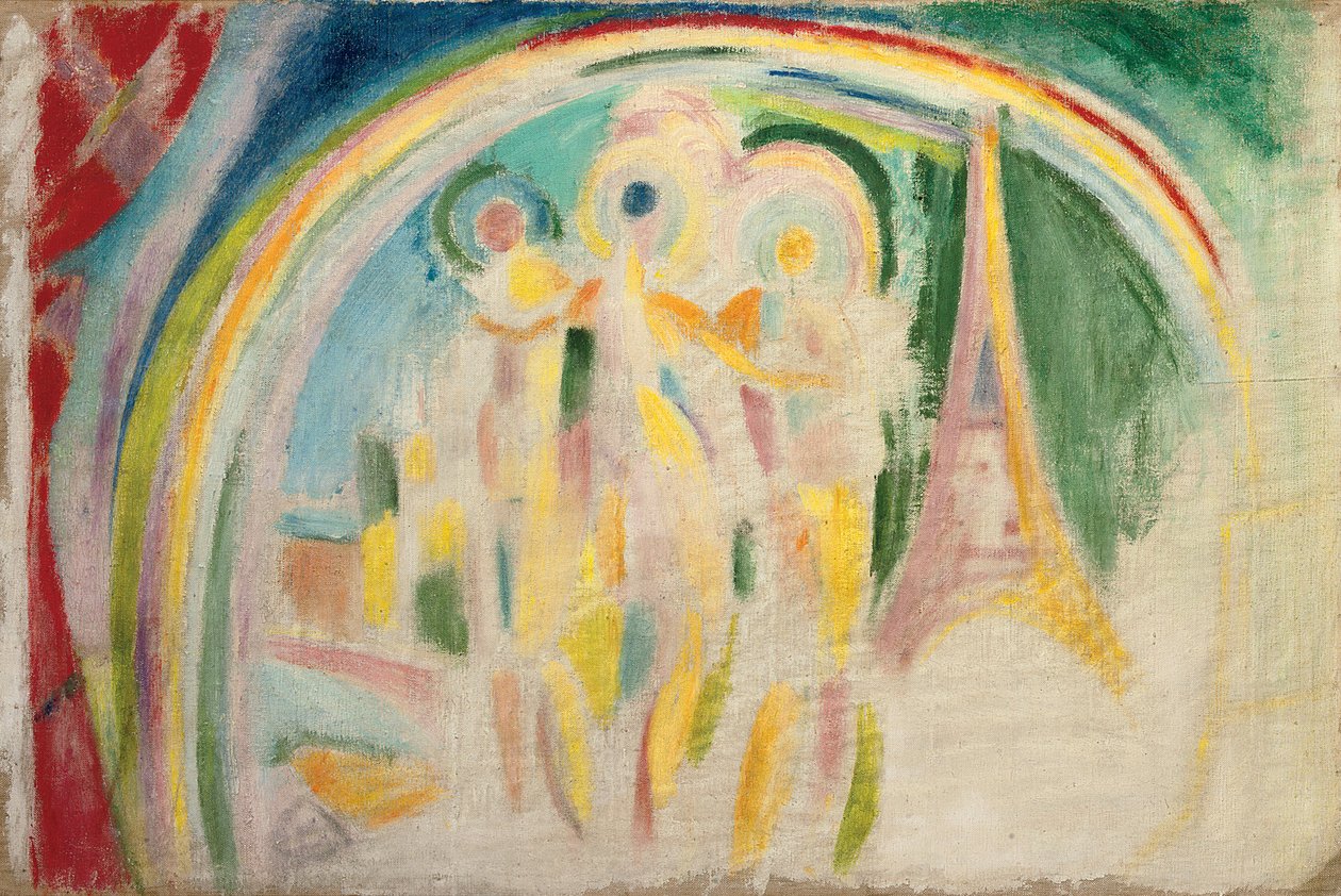 The Three Graces (detail) by Robert Delaunay