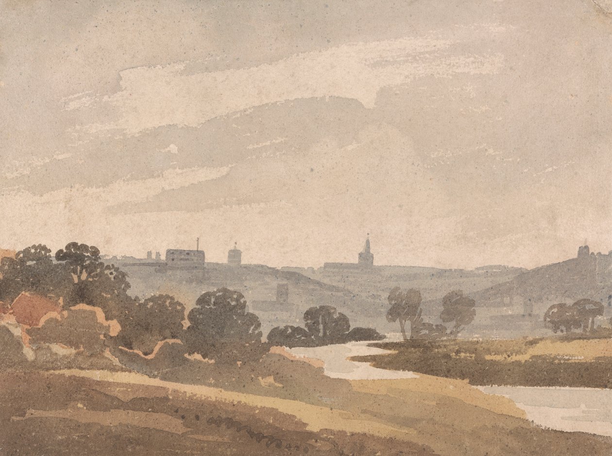 Norwich from the Gravel Pits by Robert Dixon