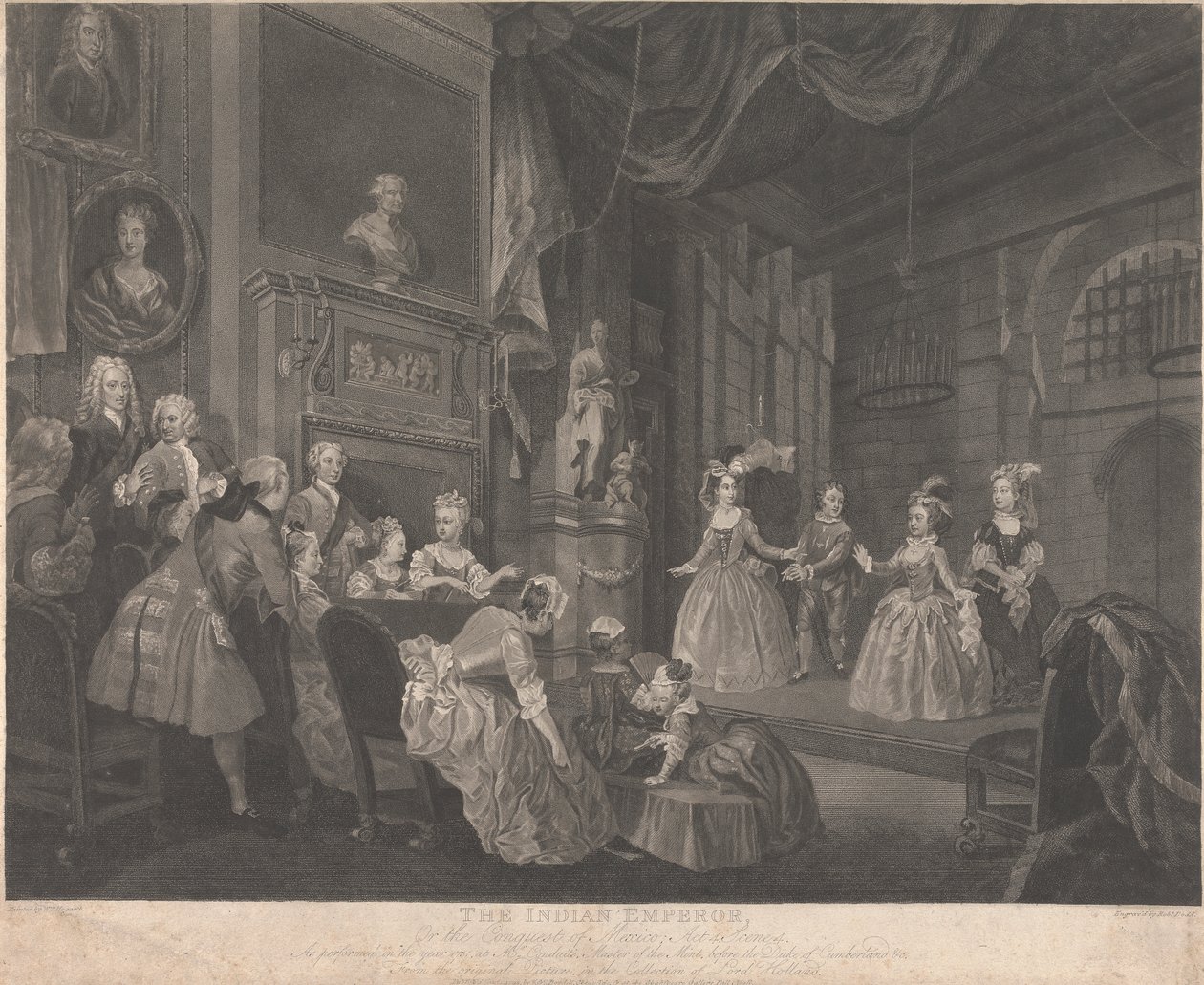 The Indian Emperor or The Conquest of Mexico by Robert Dodd