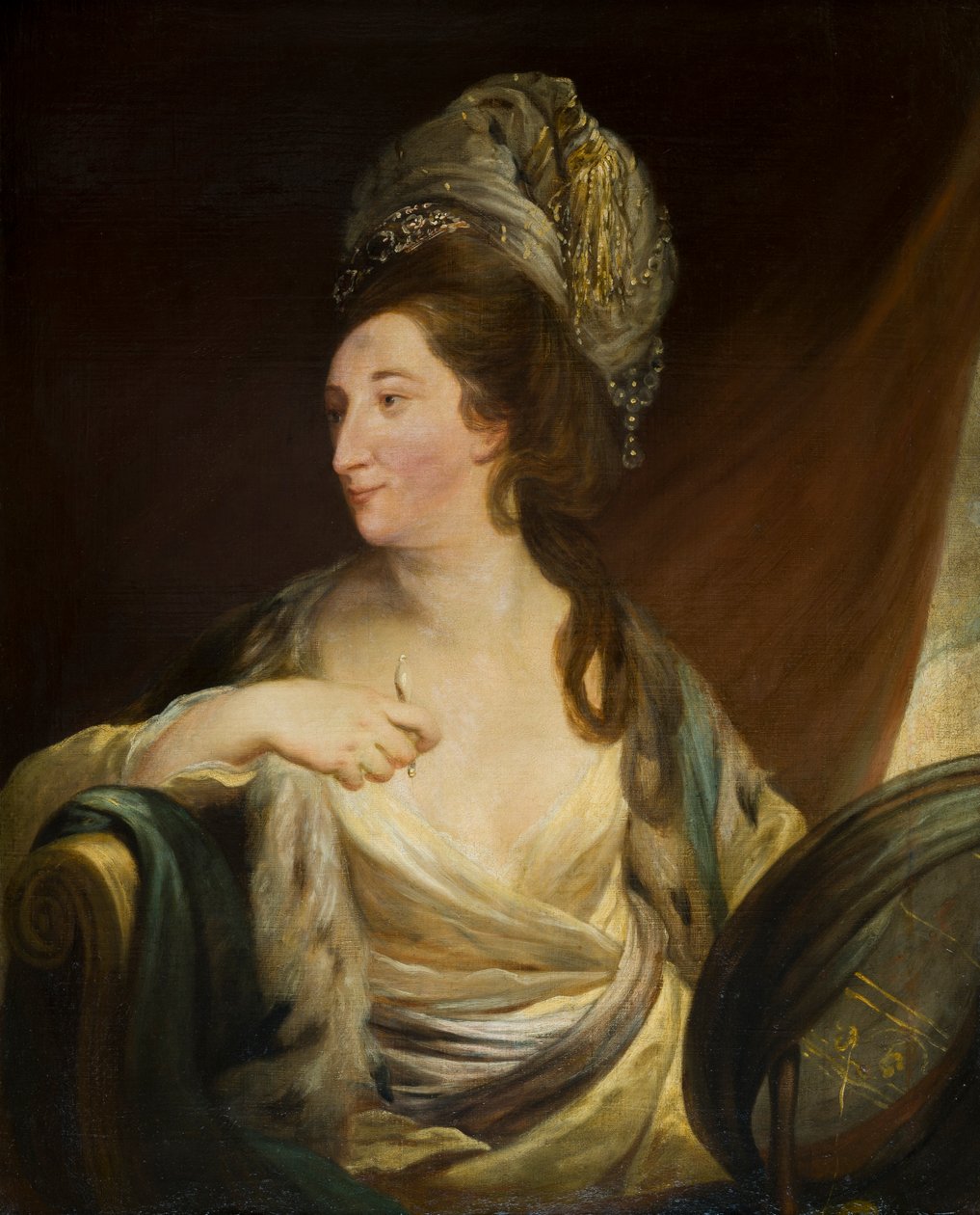 Portrait of Elizabeth Simpson, Lady Bridgeman by Robert Edge Pine