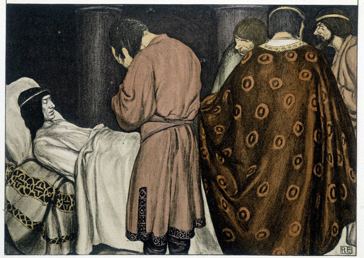 The Death of Tristan - in 