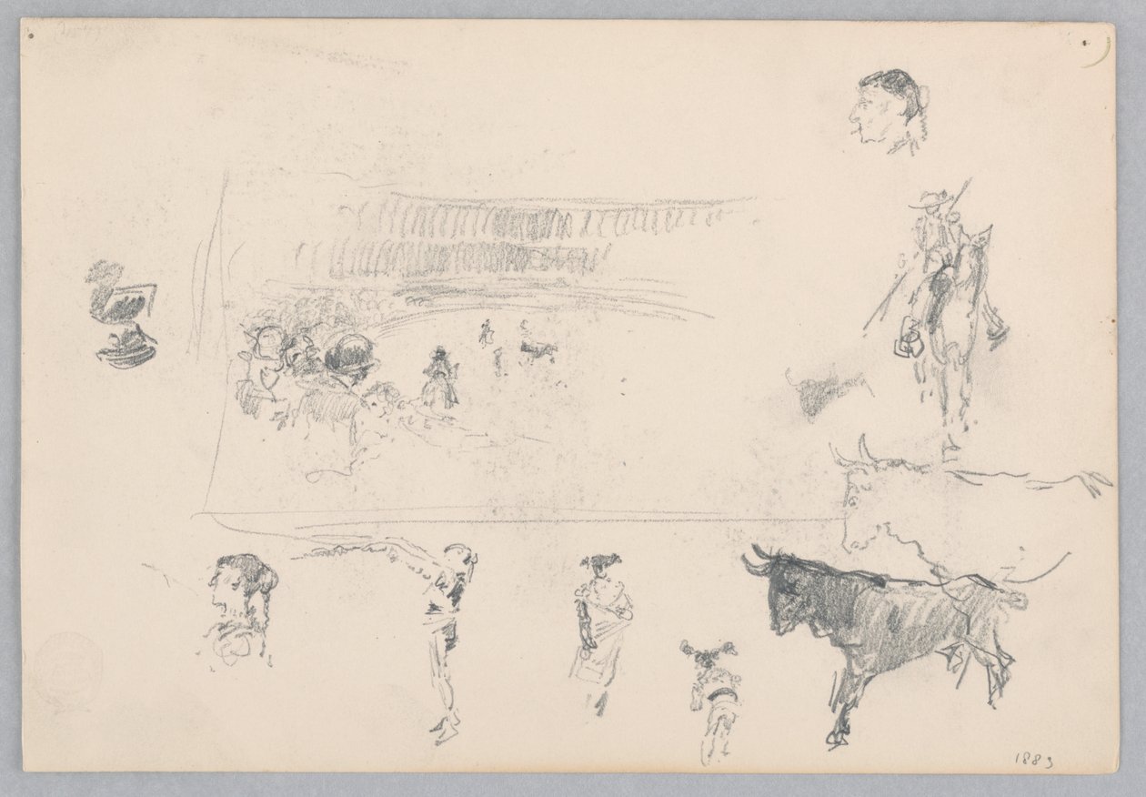 Bullfight, Spain by Robert Frederick Blum