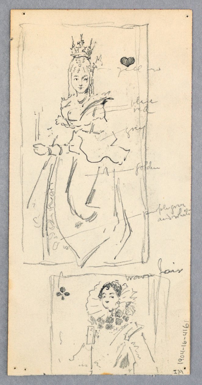 Street Scene, Italy (recto); Two Enframed Views of Women on Playing ...