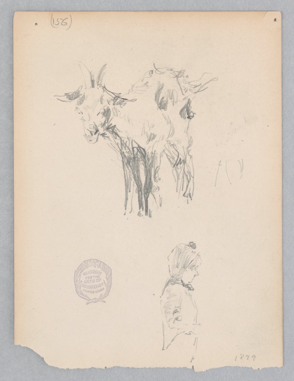 Goat by Robert Frederick Blum