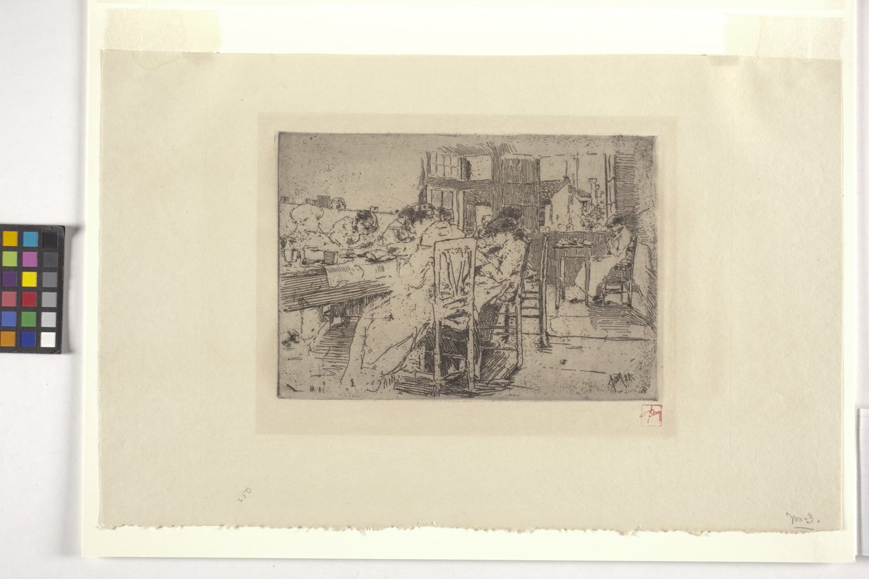 Interior of a Shop by Robert Frederick Blum