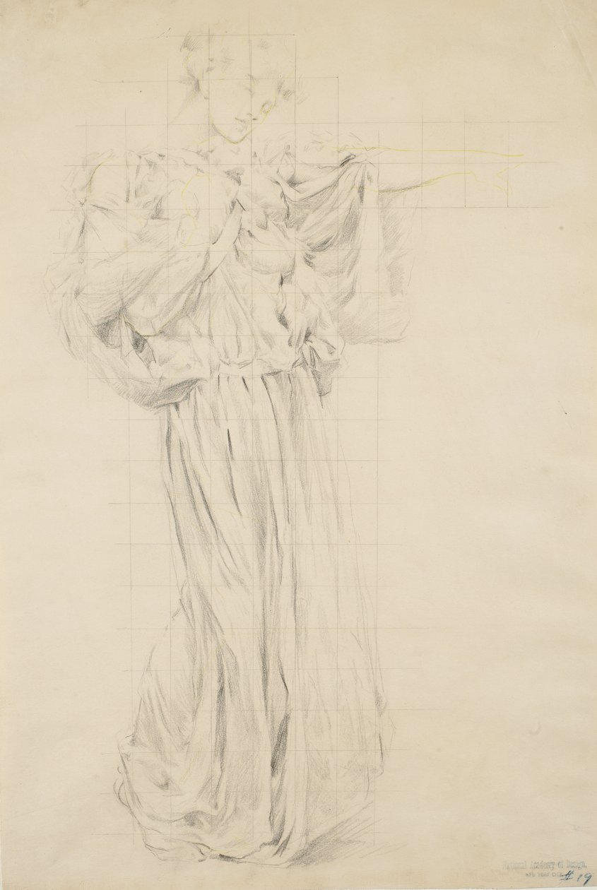 Study for Moods to Music by Robert Frederick Blum