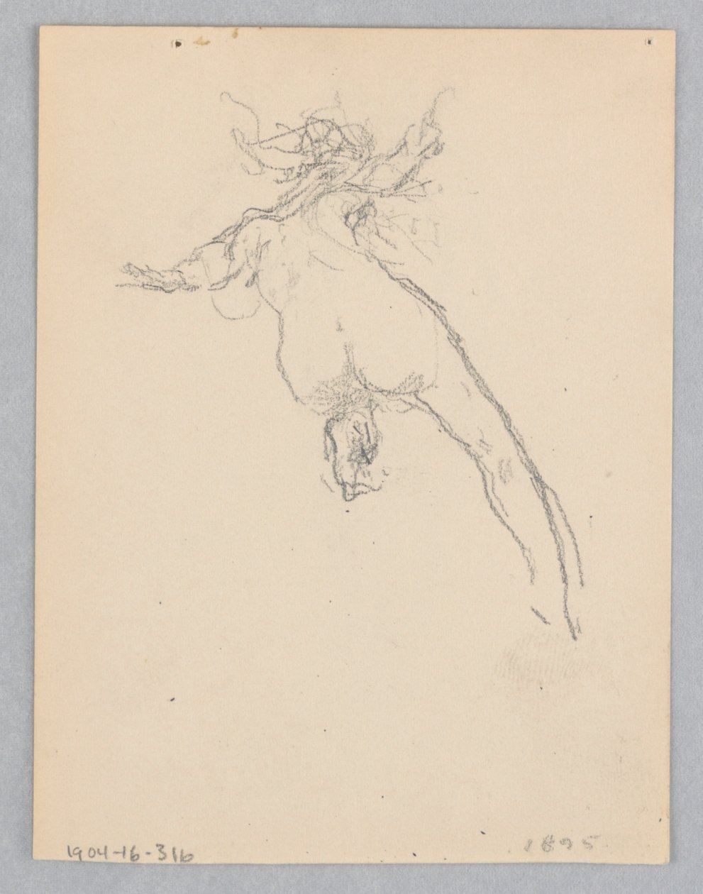 Study for a Dancing Woman, 