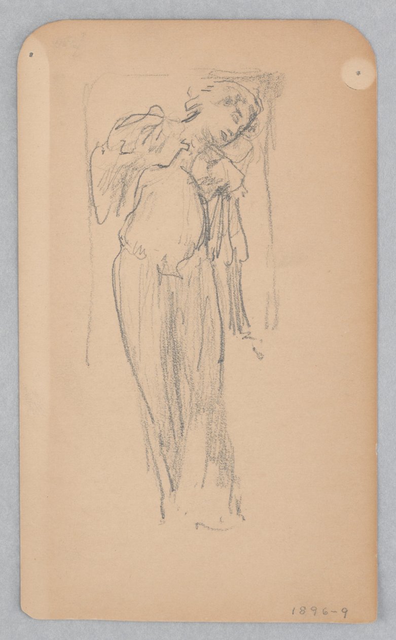 Study for a Dancing Woman, “Moods to Music,” Mendelssohn Glee Club, New York, NY by Robert Frederick Blum