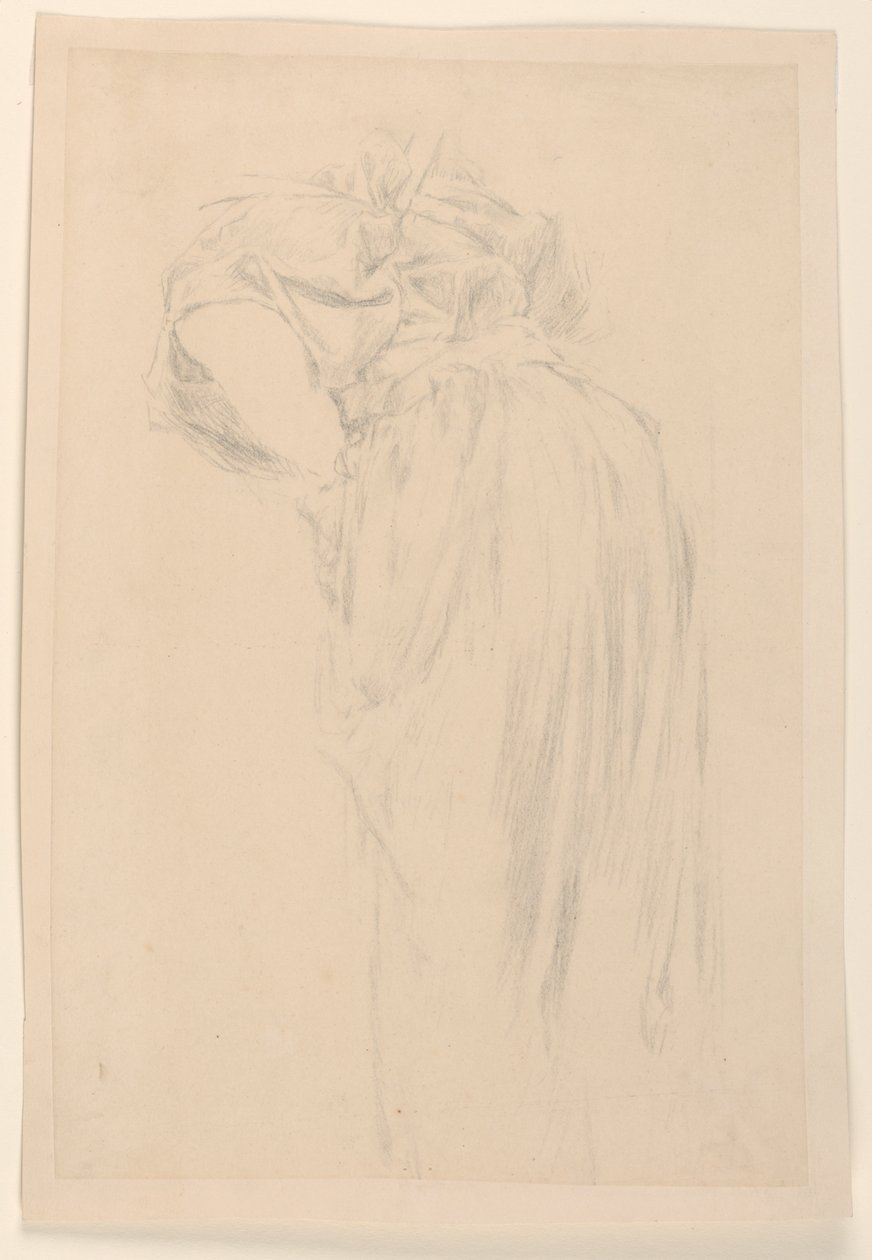 Study for a woman, "Vintage Festival," Mendelssohn Glee Club, New York, NY by Robert Frederick Blum
