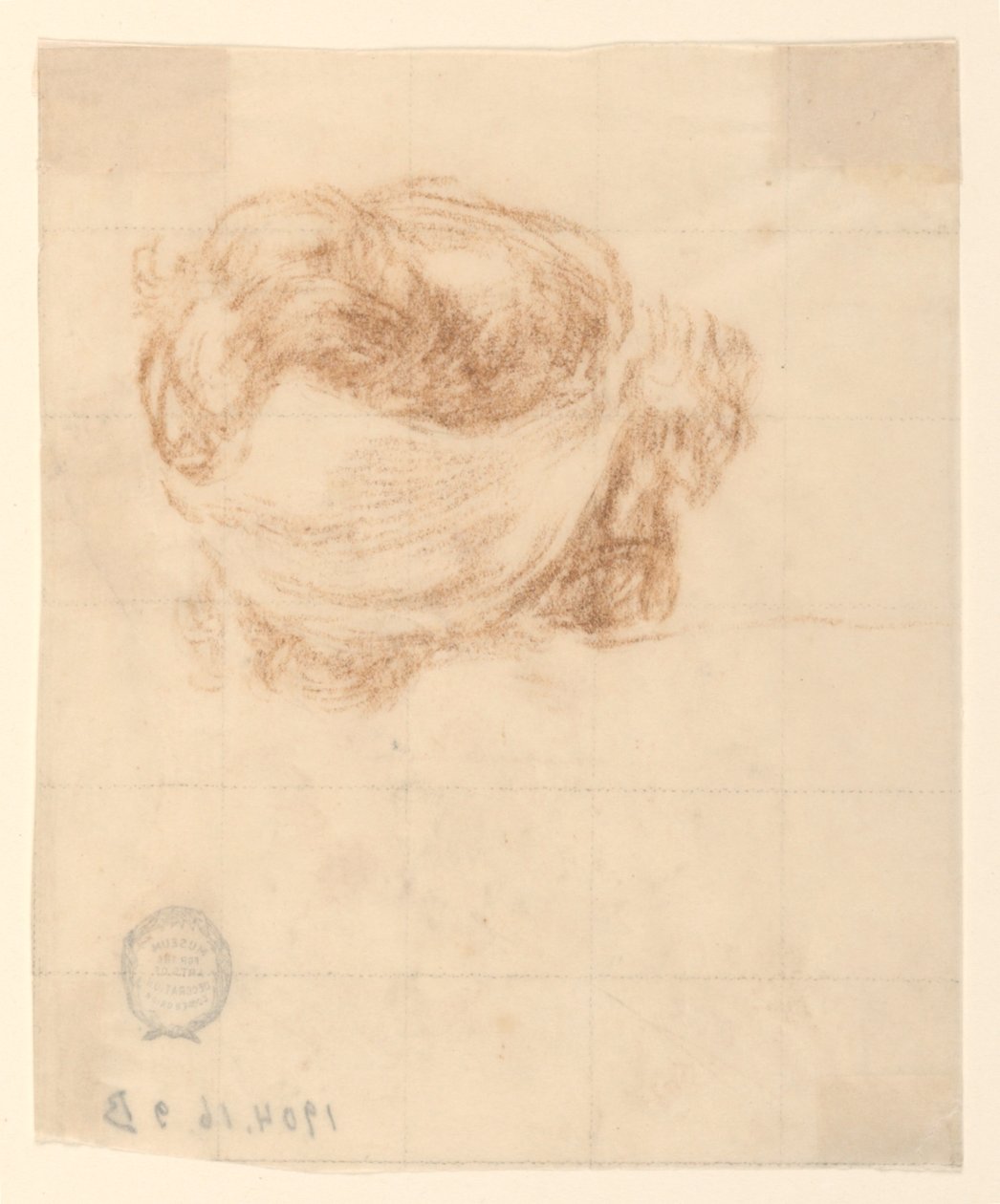 Study for a woman, “Vintage Festival,” Mendelssohn Glee Club, New York, NY by Robert Frederick Blum