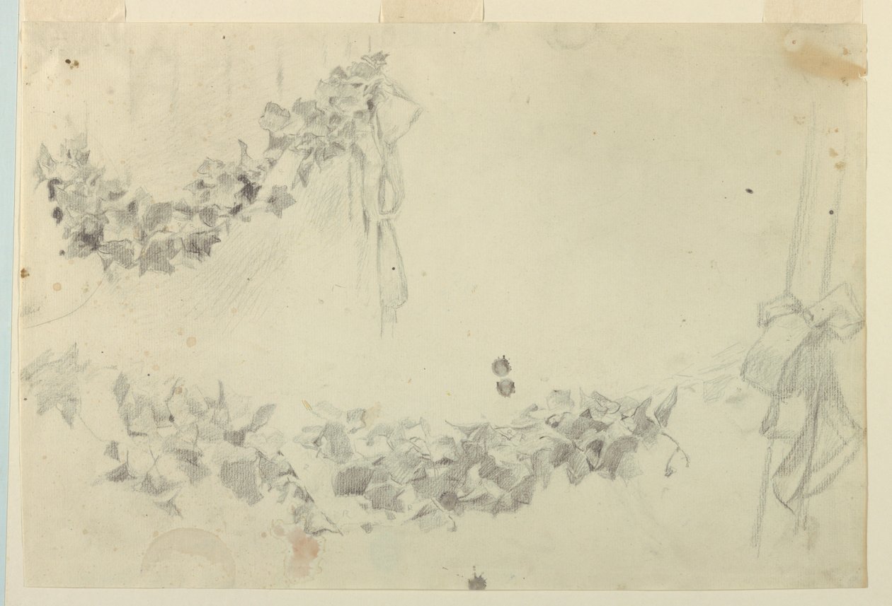 Study for Festoons, 