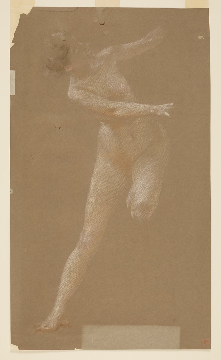 Study for the Left Maenad, 