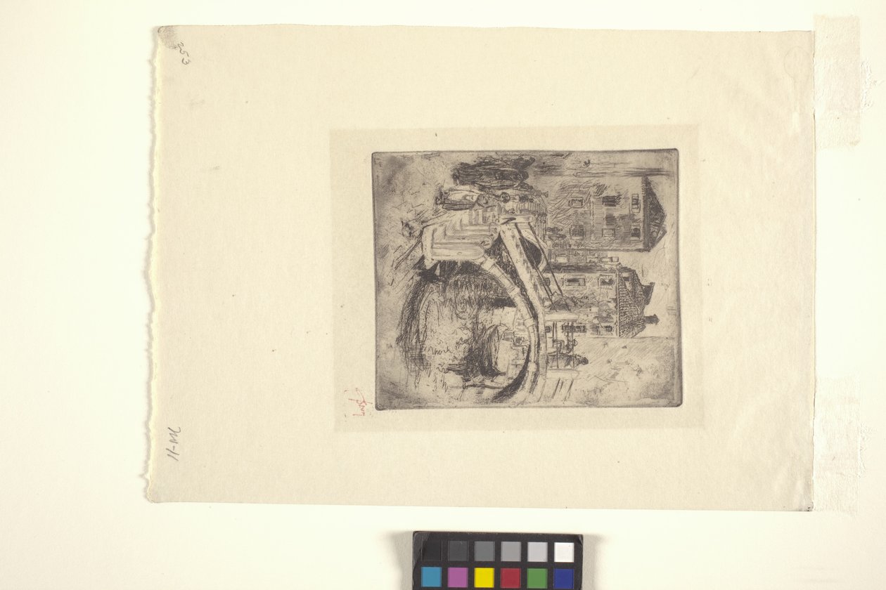 Venetian Canal And Bridge by Robert Frederick Blum