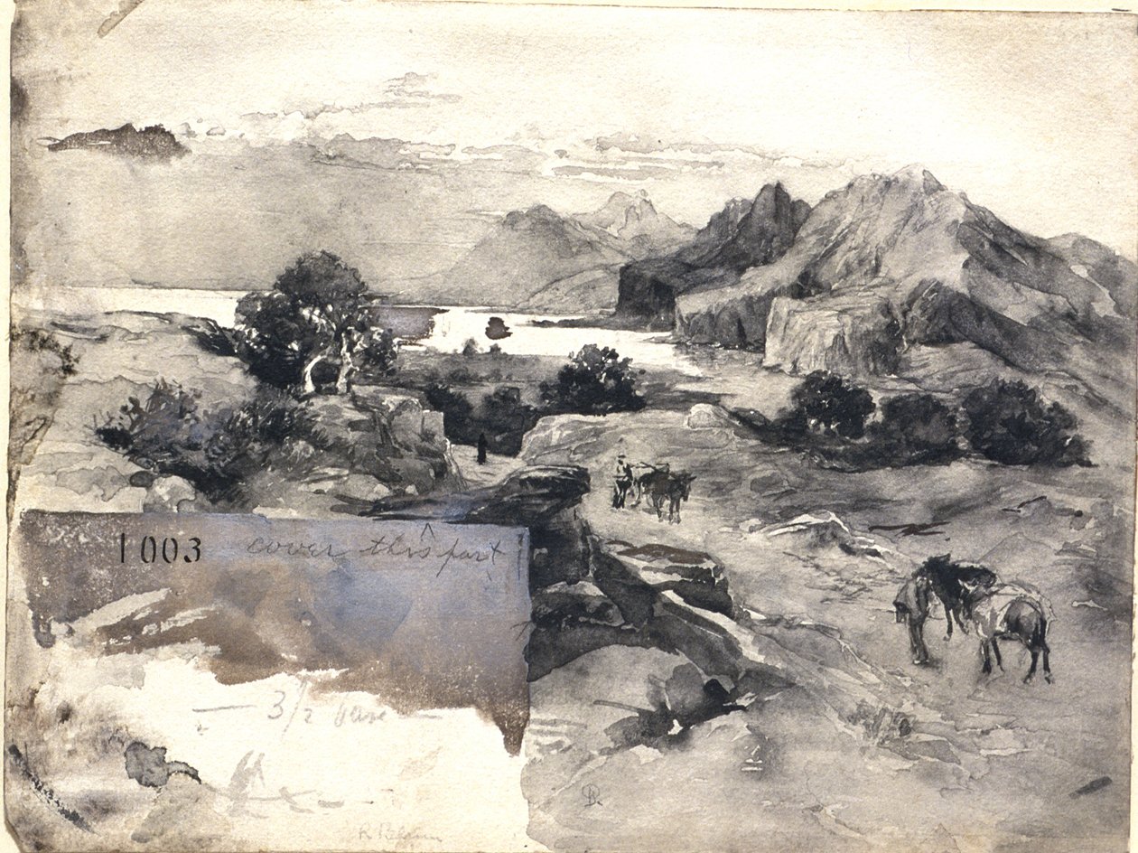 View of the Gulf of Corinth by Robert Frederick Blum