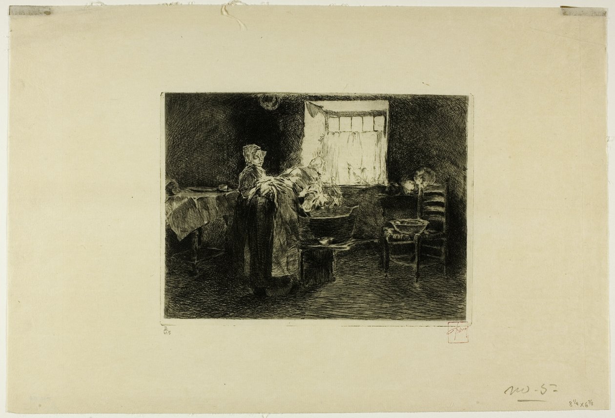 Wash Day by Robert Frederick Blum
