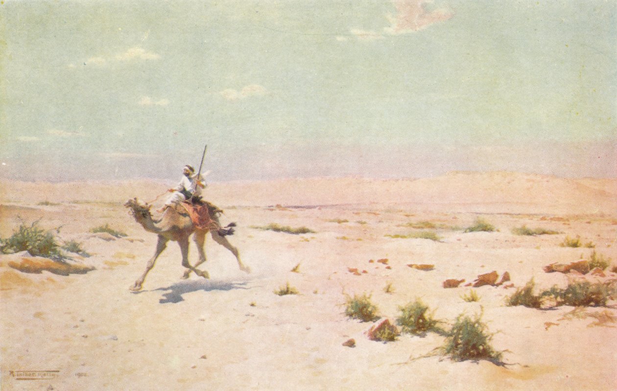 A Desert Courier by Robert George Talbot Kelly