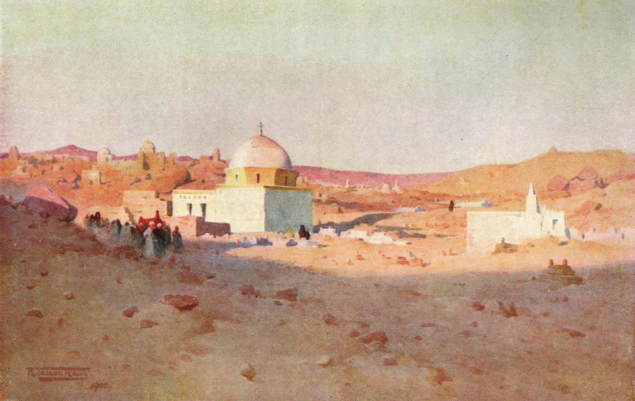 Cufic Cemetery, Assuan by Robert George Talbot Kelly