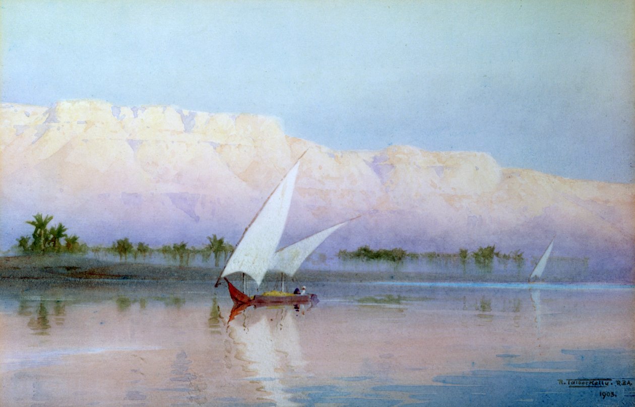 On the Nile by Robert George Talbot Kelly