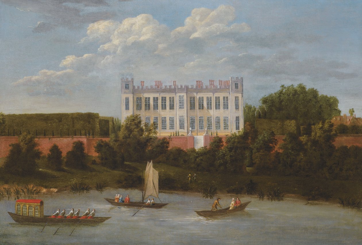 A View of Syon House from the Thames by Robert Griffier