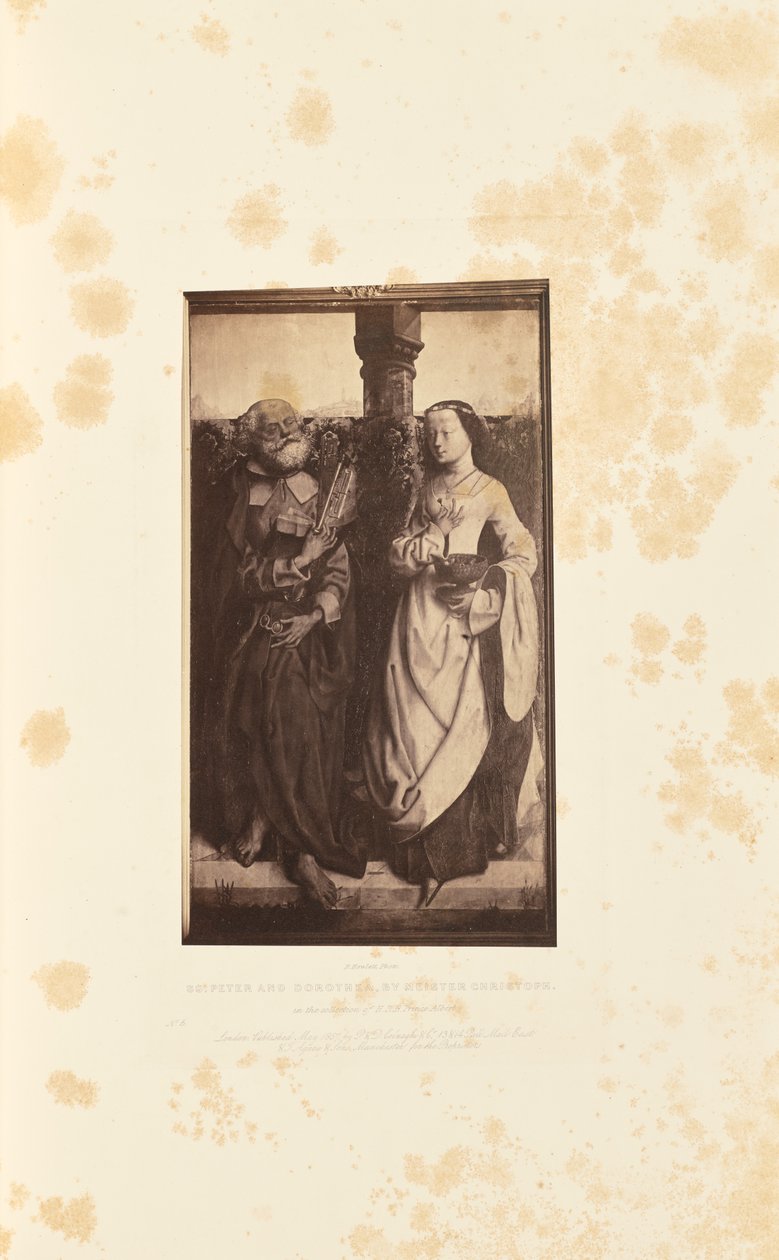 Saints Peter and Dorothea by Robert Howlett