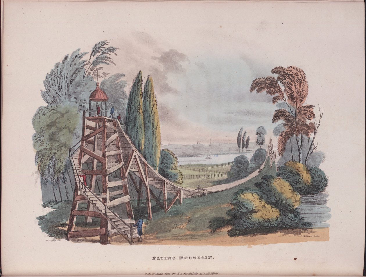 Flying Mountain in Little Russia, 1815 by Robert Johnston
