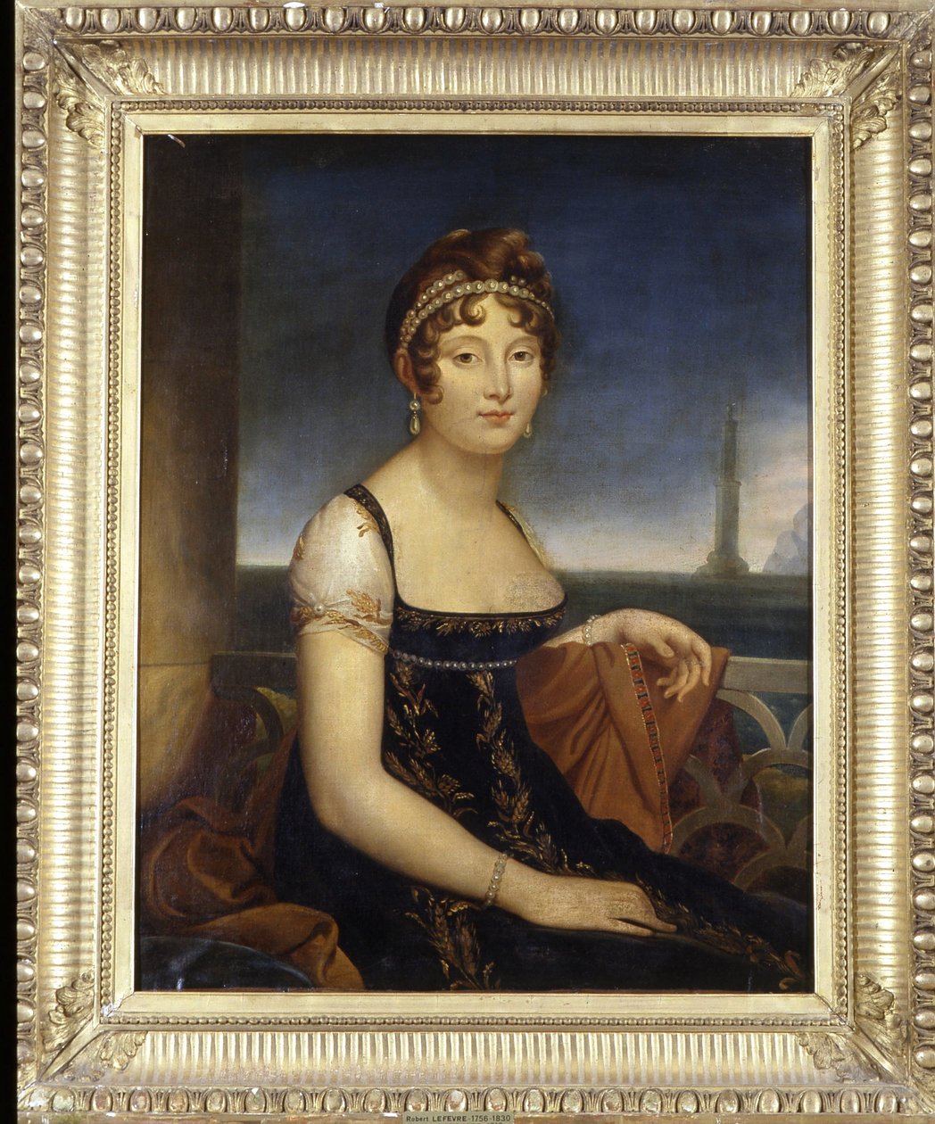 Marie-Paulette called Pauline Bonaparte, Princess Borghese (Sister of Napoleon I) by Robert Lefevre