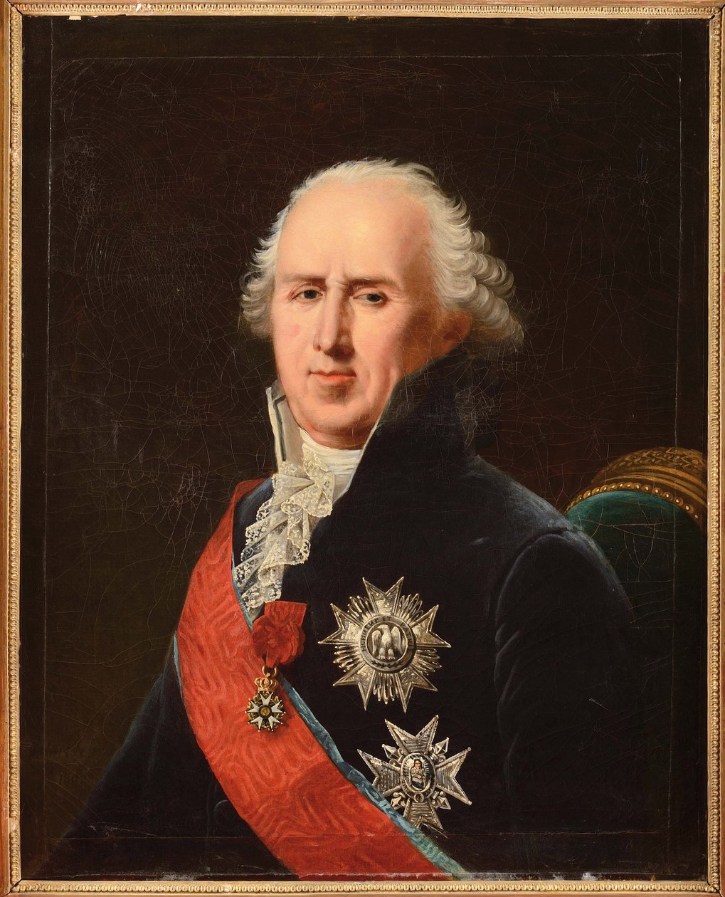 Portrait of Charles-Francois Lebrun, Duke of Plaisance by Robert Lefevre