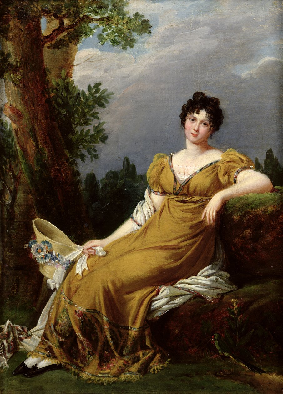 Portrait of a Seated Woman by Robert Lefevre