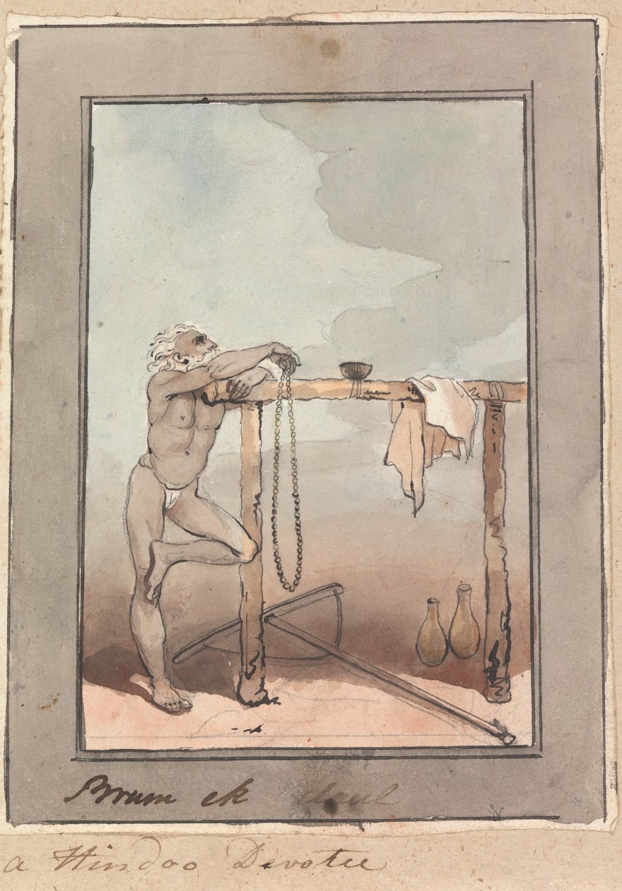 A Hindu Devotee by Robert Mabon