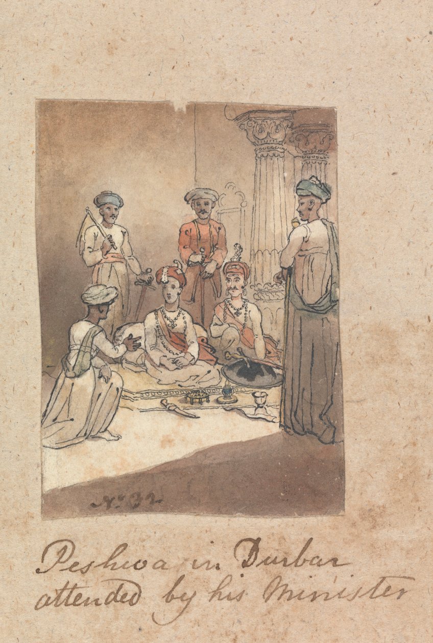 The Maratha Peshwa and His Ministers by Robert Mabon