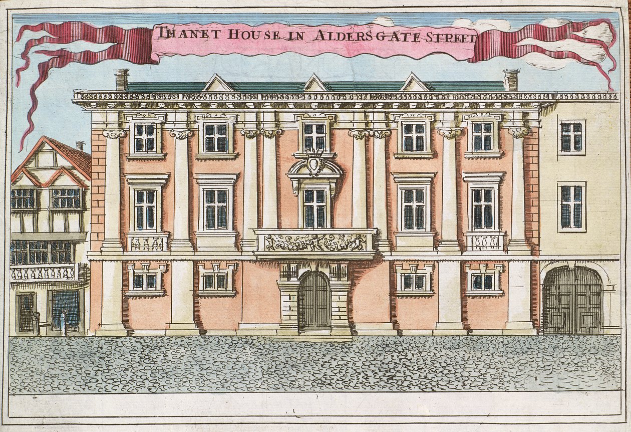 Thanet House in Aldersgate Street, from 