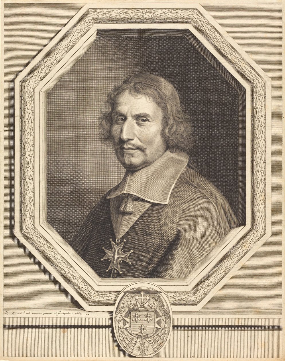 Cardinal Antonio Barberini by Robert Nanteuil